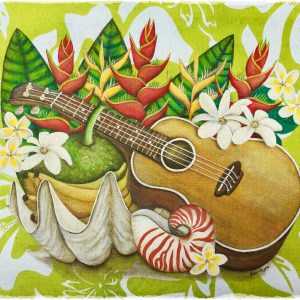 “Kamaka” Hand Finished Print