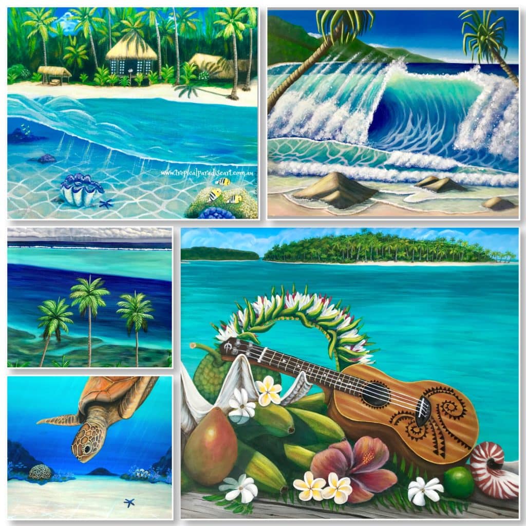 Tropical Paradise Art