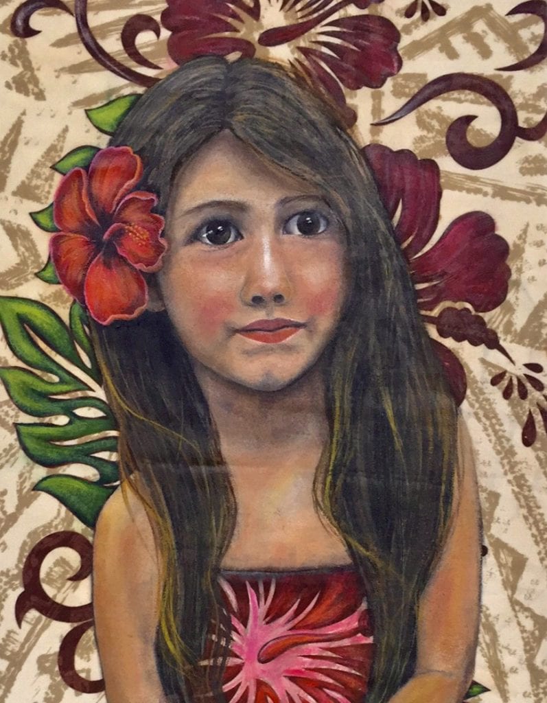 “Little Miss Moana” Fine Art Print