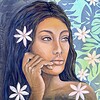 "Island Lady" Fine Art Giclee Print